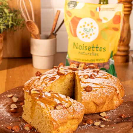 Gâteau aux noisettes
